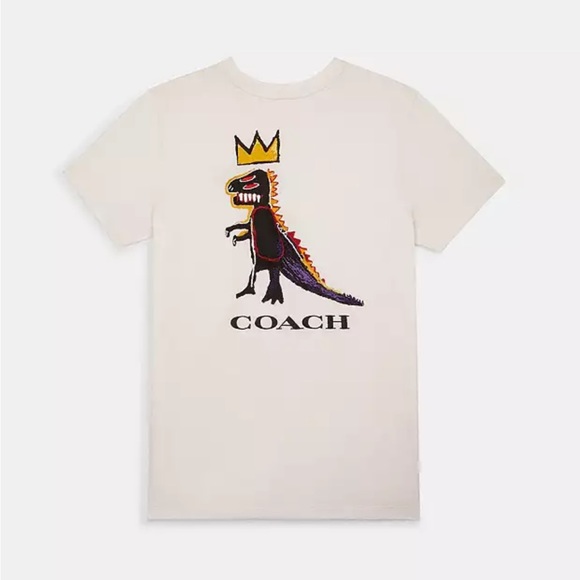 COACH X JEAN MICHEL BASQUIAT T SHIRT - Picture 3 of 3